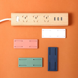 Wall-Mounted Socket & Cable Organizer