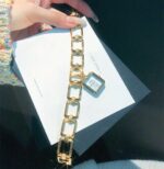 Women's Hollow Chain Watch